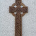 large cross , large celtic cross , celtic cross, solid oak, celtic design, hand carved , sculpture, celtic knotwork, knotwork panel, custom made, bespoke,Scottish,