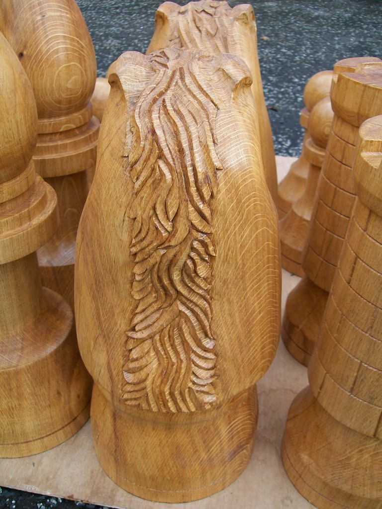 knight detail, chess sets, http//www.neilfyffe.co.ukNeil Fyffe