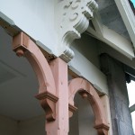arches, posts, corbels, pendant finials, restoration joinery, mahogany, Victorian joinery, conservation, bespoke joinery, specialist joinery,