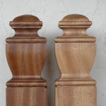 square mahogany newel cap, newel caps, square-section, to fit square newel posts, staircase restoration, conservation, custom made, bespoke,