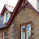 gable, balusters, dormers, soffits, finials , pendant finials, handrail, restoration joinery, specialist joinery, conservation, Scottish joinery,