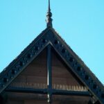 These ornate bargeboards and finials are specialist joinery. Bespoke architectural joinery like this is often conservation areas and is handmade at my workshop.